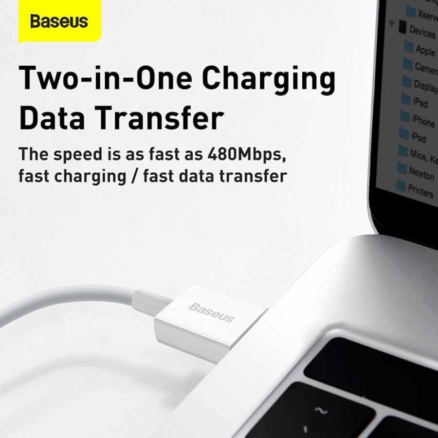 Cáp sạc nhanh siêu bền Baseus Superior Series USB to Type C 66W 