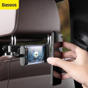 Đế giữ điện thoại gắn lưng ghế sau trên ô tô tích hợp sạc không dây Baseus Energy Storage