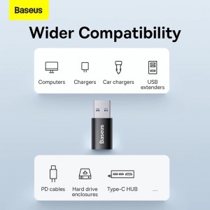Đầu chuyển USB sang Type C tốc độ cao Baseus Ingenuity Series Mini OTG Gen2
