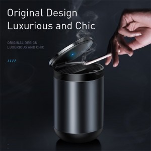 Gạt tàn thuốc cao cấp dùng trên ô tô Baseus Premium Car Ashtray