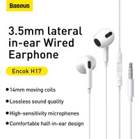 Tai Nghe Baseus Encok 3.5mm lateral in-ear Wired Earphone H17