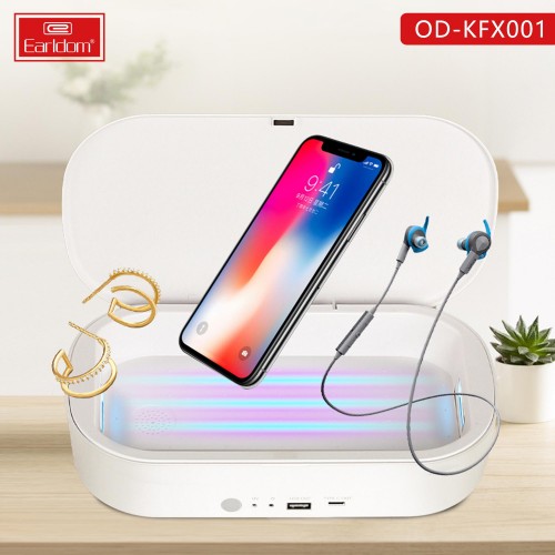 Hộp Sạc Không Dây Kháng Khuẩn Cao Cấp Earldom OD-KFX001