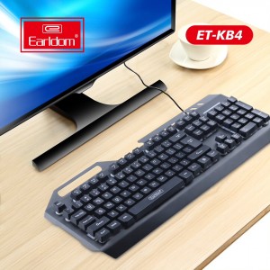 Bàn Phím  Gamming  Cho Laptop/PC LED 3 Vùng Earldom KB4