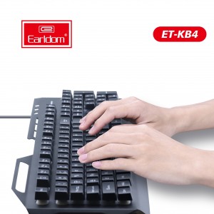 Bàn Phím  Gamming  Cho Laptop/PC LED 3 Vùng Earldom KB4