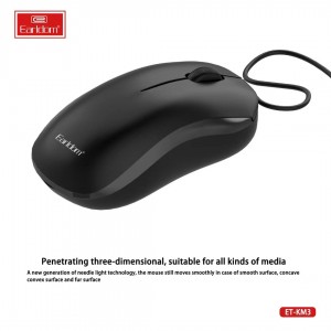 Chuột có dây nhỏ gọn  Earldom ET KM3