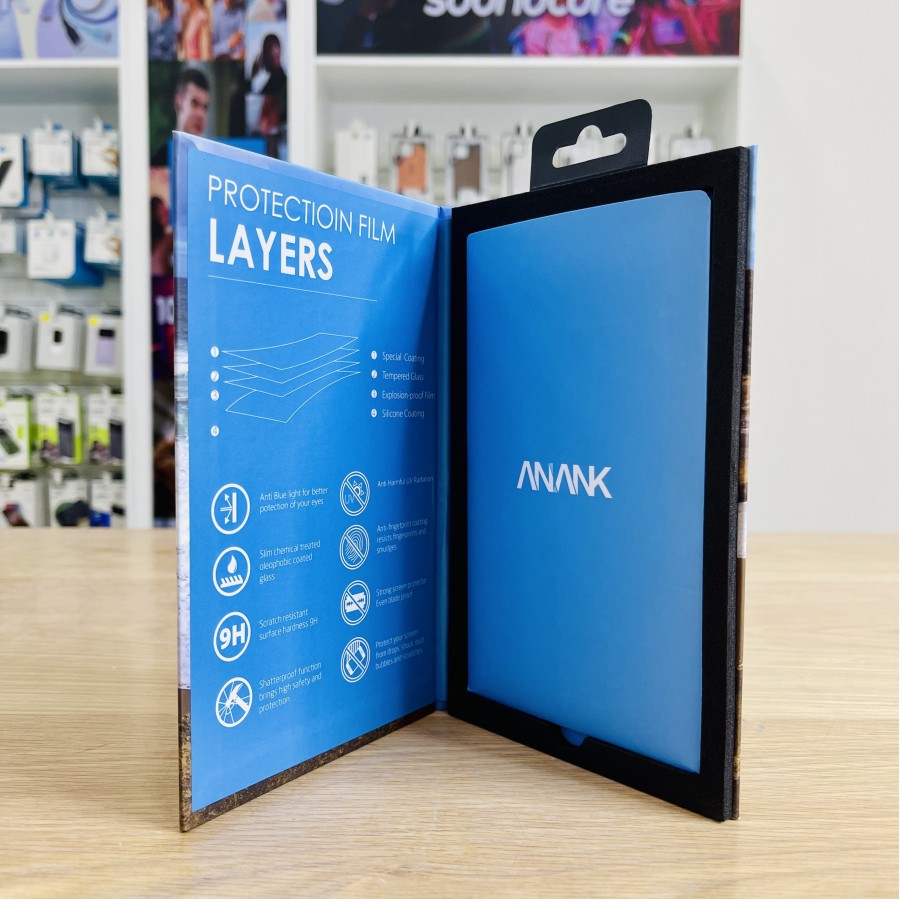 Kính cường lực iPhone 13 Pro Max 2.5D Cao Cấp Anank Glass Pro 9H