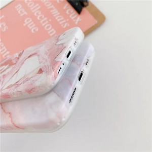 Ốp lưng iPhone Vân đá cẩm thạch IMD cao cấp